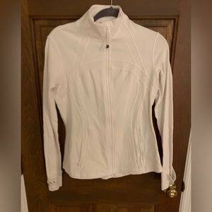 White Lululemon define jacket